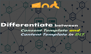Differentiate between Consent Template and Content Template in DLT.